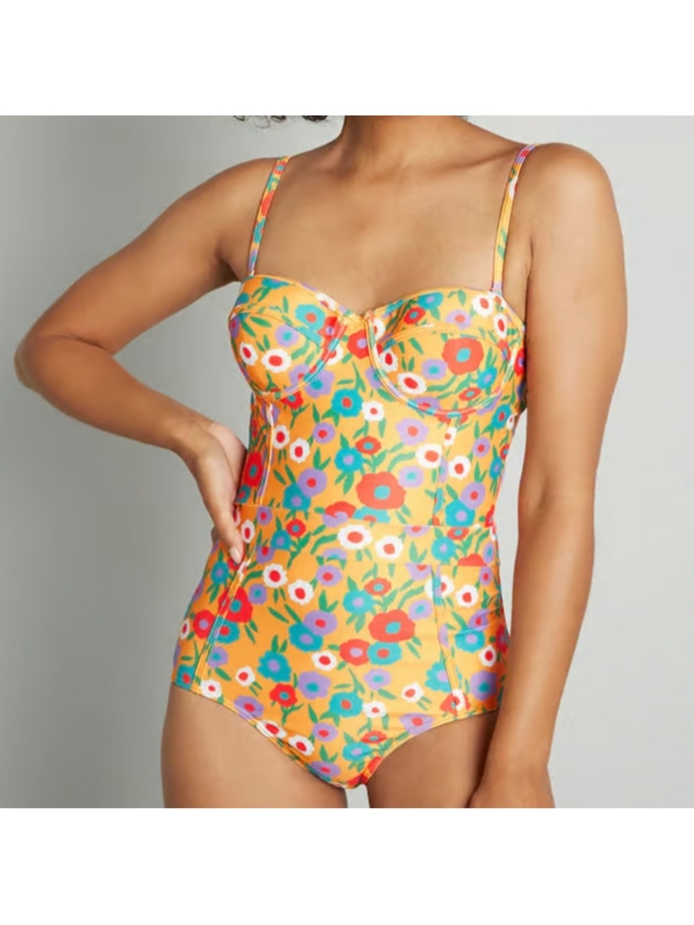 Modcloth Pippa Style Bathing Suit 1X